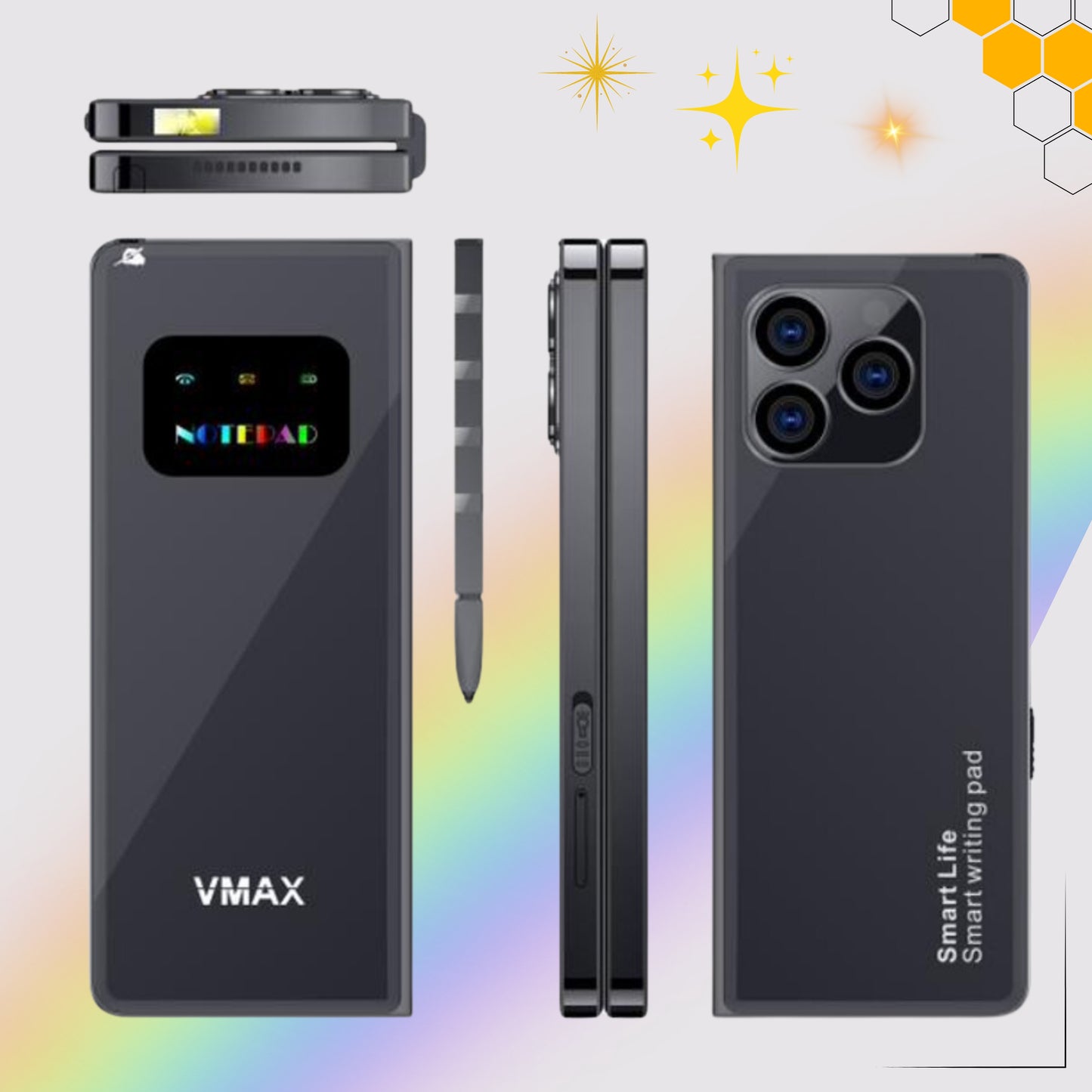 V18 Folding Phone Dual SIM with 1 Yr Warranty