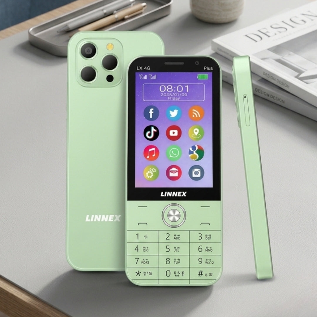 LINNEX LX4G+ Global 4G Android Button Phone