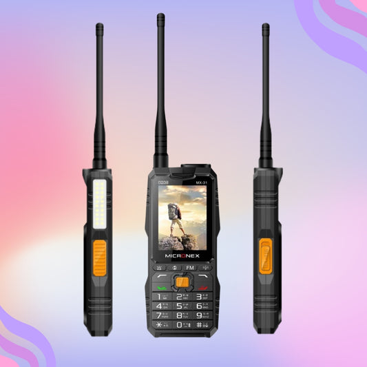 4 SIM Power Bank Mobile Big Torch Yamaha Sound FM & More