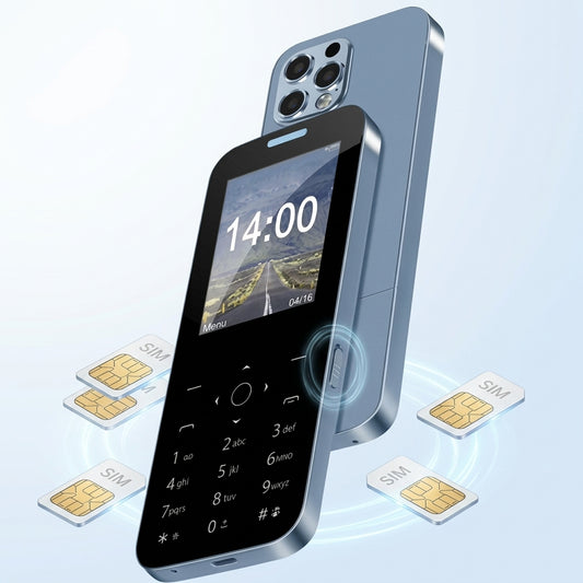 4-SIM Feature Phone with Slim Body
