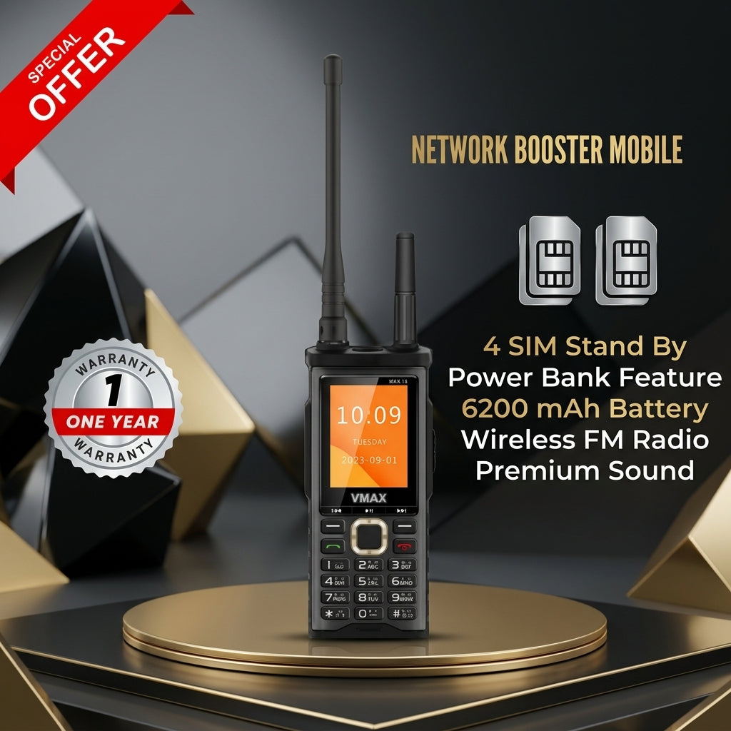 4 SIM Network Booster Mobile