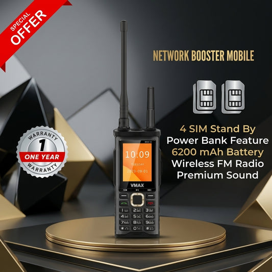4 SIM Network Booster Mobile