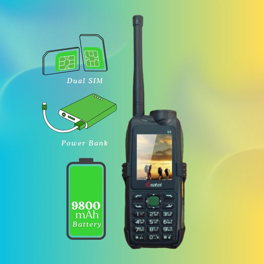 Gretel G3 (9800mAh) Heavy Button Phone