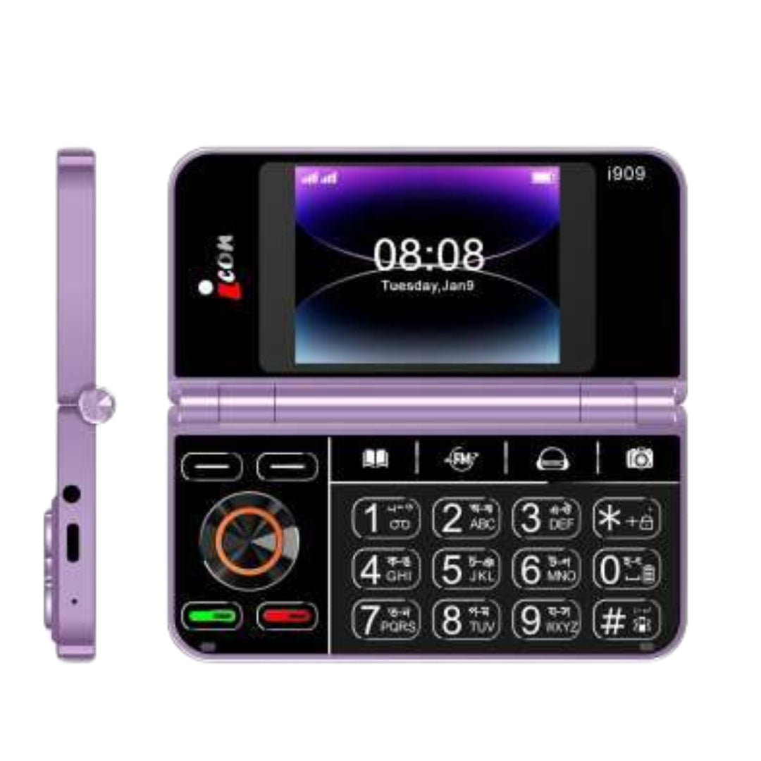 Dual Display Big Battery I909 Jelly Phone