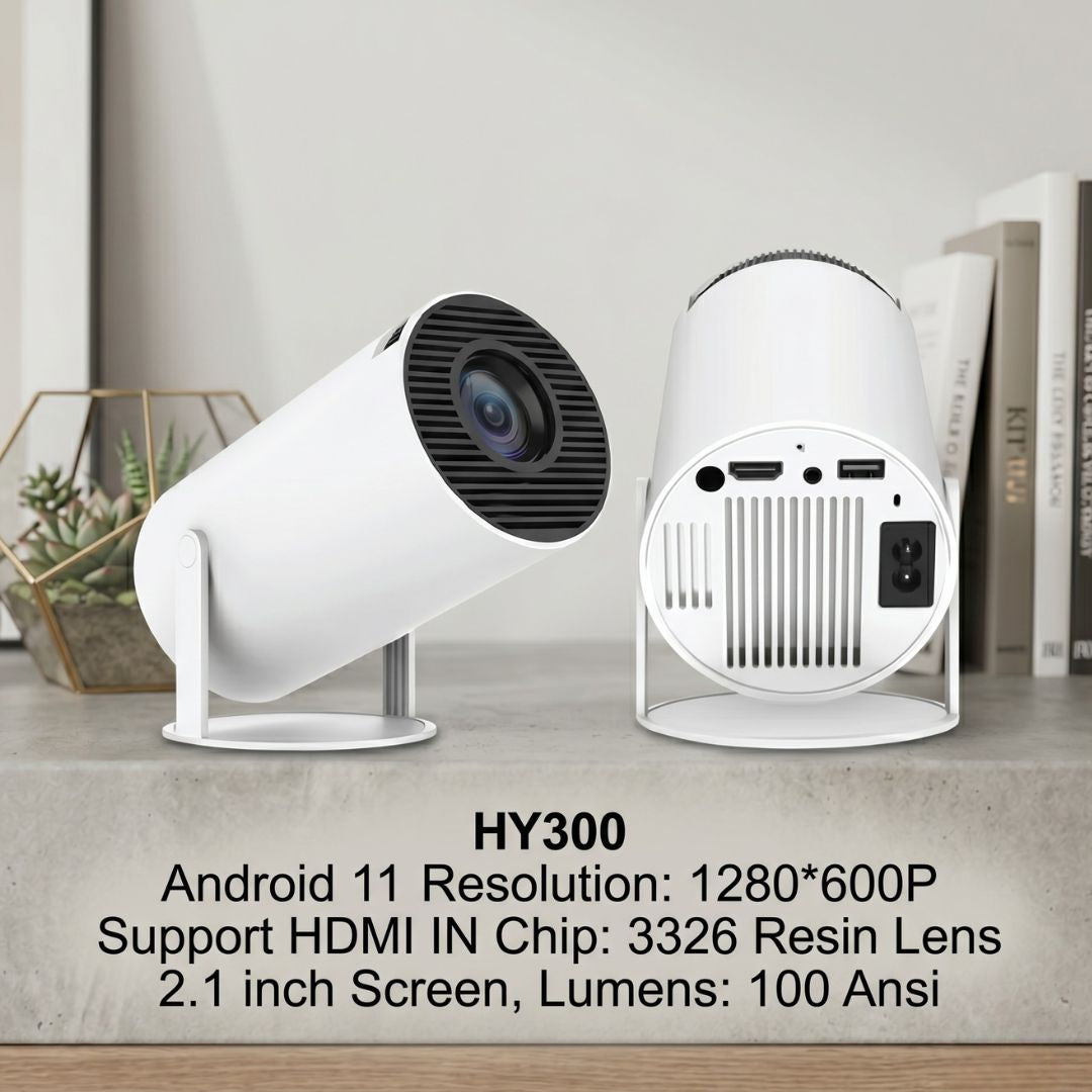 HY300 Android 11 Smart Projector