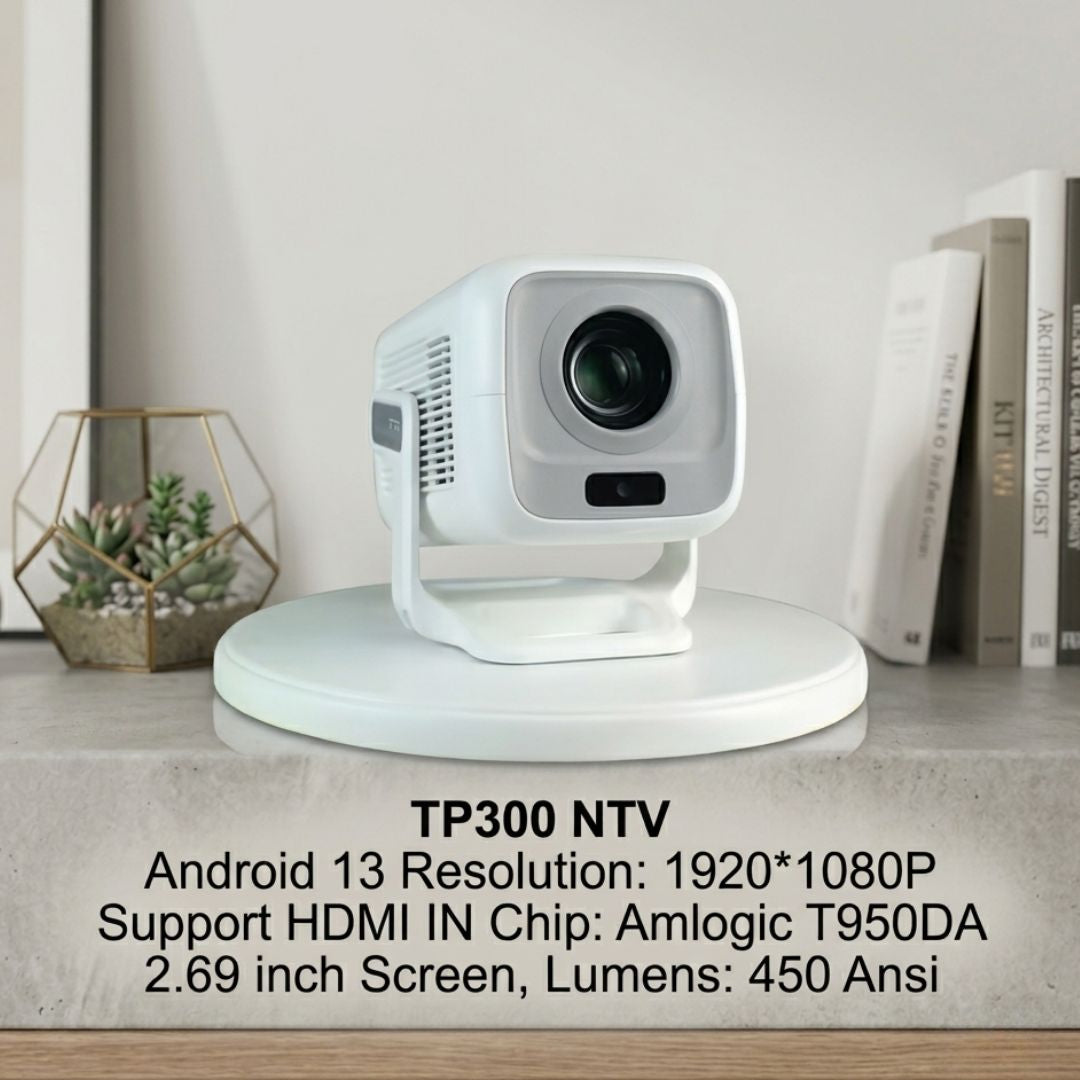 TP300 NTV Android 13 Smart Projector