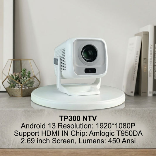 TP300 NTV Android 13 Smart Projector
